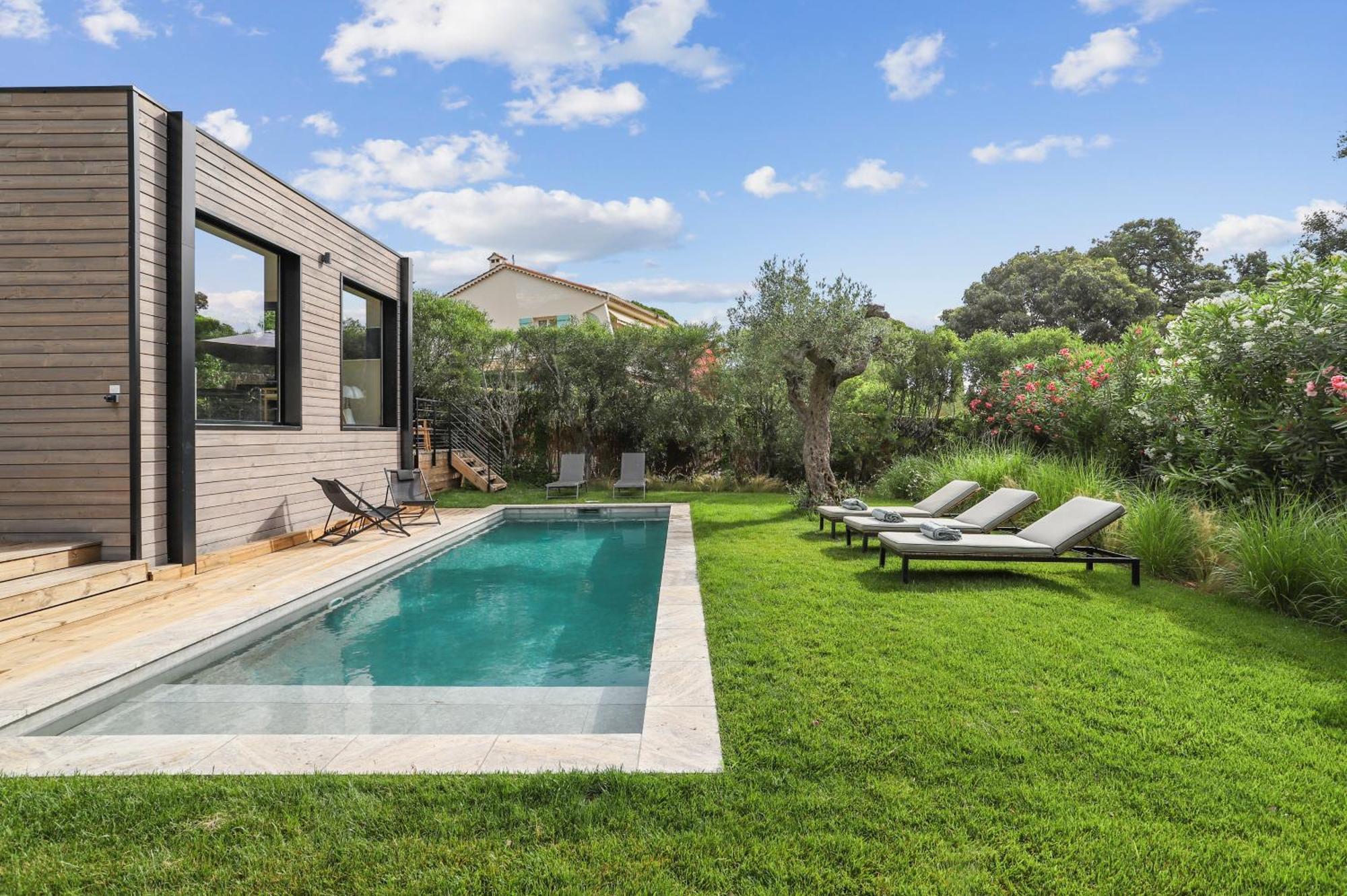 Villa La Temana, 18Km De Saint-Tropez Cavalaire-sur-Mer Luaran gambar
